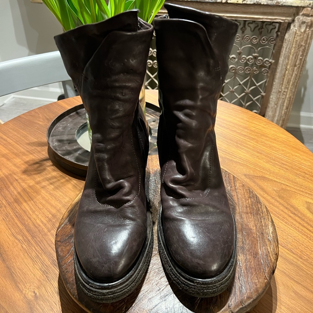 AS98 Italian Wedge boots
